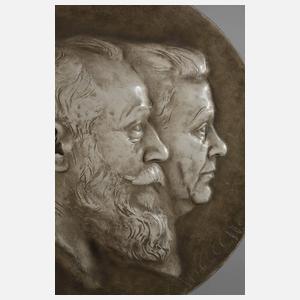 Reliefplatte Ludwig III. und Marie Therese