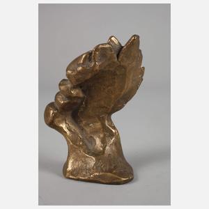 Christian Peschke, kleine Reliefbüste