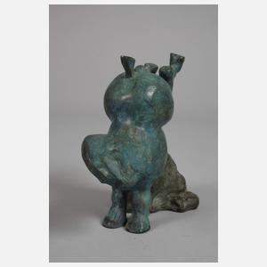 Christian Peschke, springendes Pferd