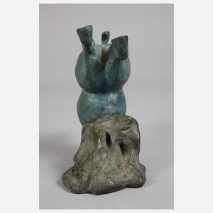 Christian Peschke, springendes Pferd