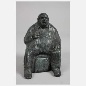 Christian Peschke, sitzender Mann