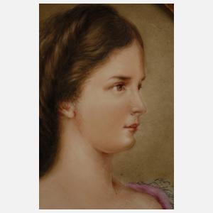 KPM Berlin Bildplatte "Sissi"