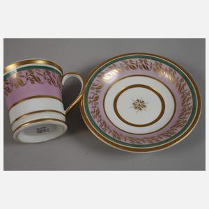 KPM Berlin Tasse Goldmalerei