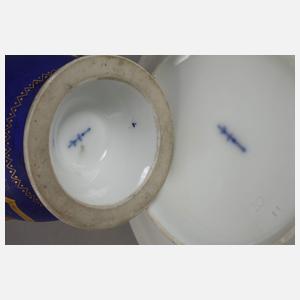 KPM Berlin Spruchtasse Goldmalerei