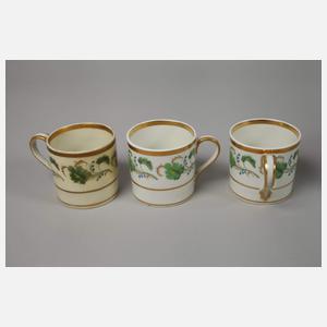 Alt-Wien Kaffeeservice Efeukranzdekor