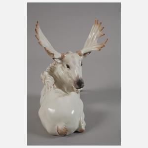 Hutschenreuther "Ruhender Elch"