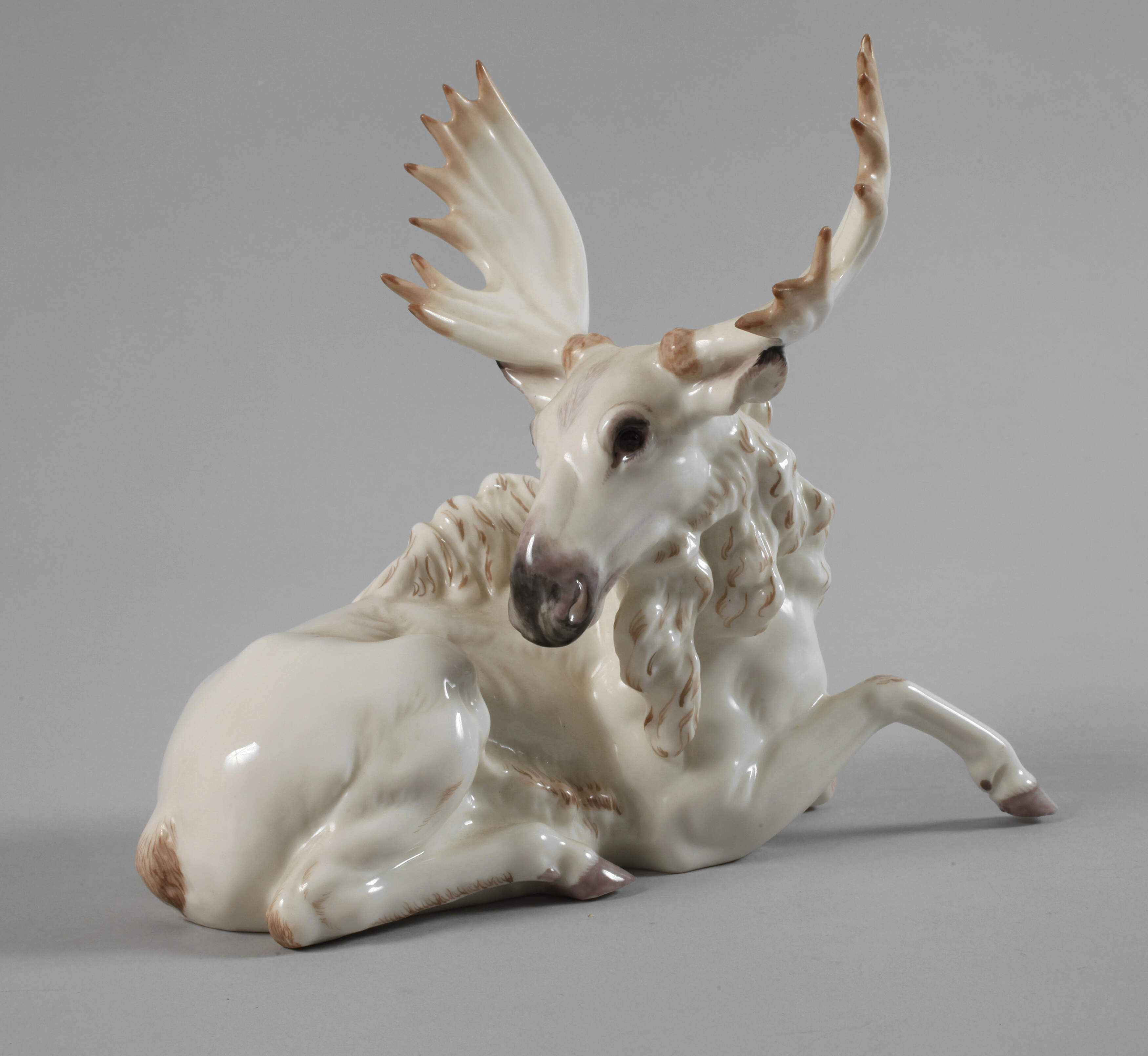 Hutschenreuther "Ruhender Elch"