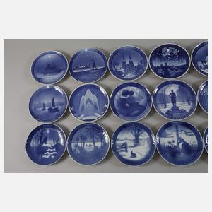 Kopenhagen große Sammlung Weihnachtsteller