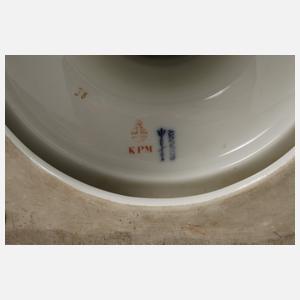 KPM Berlin große Prunkvase "Weichmalerei"