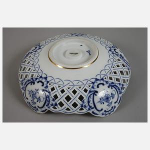 Meissen Durchbruchschale "Zwiebelmuster"