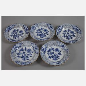 Meissen Konvolut "Zwiebelmuster"