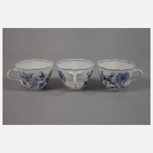 Meissen Konvolut "Zwiebelmuster"