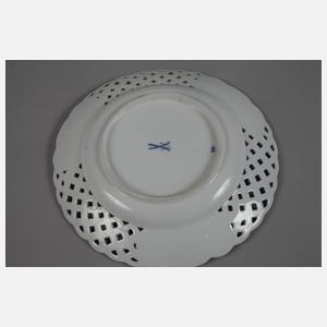 Meissen Durchbruchteller "Zwiebelmuster"