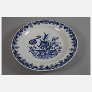 Meissen großer Wandteller Disteldekor