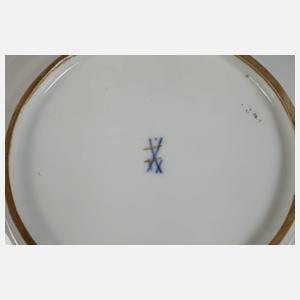 Meissen Prunkschale Streublümchendekor