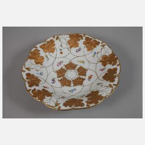 Meissen Prunkschale Streublümchendekor