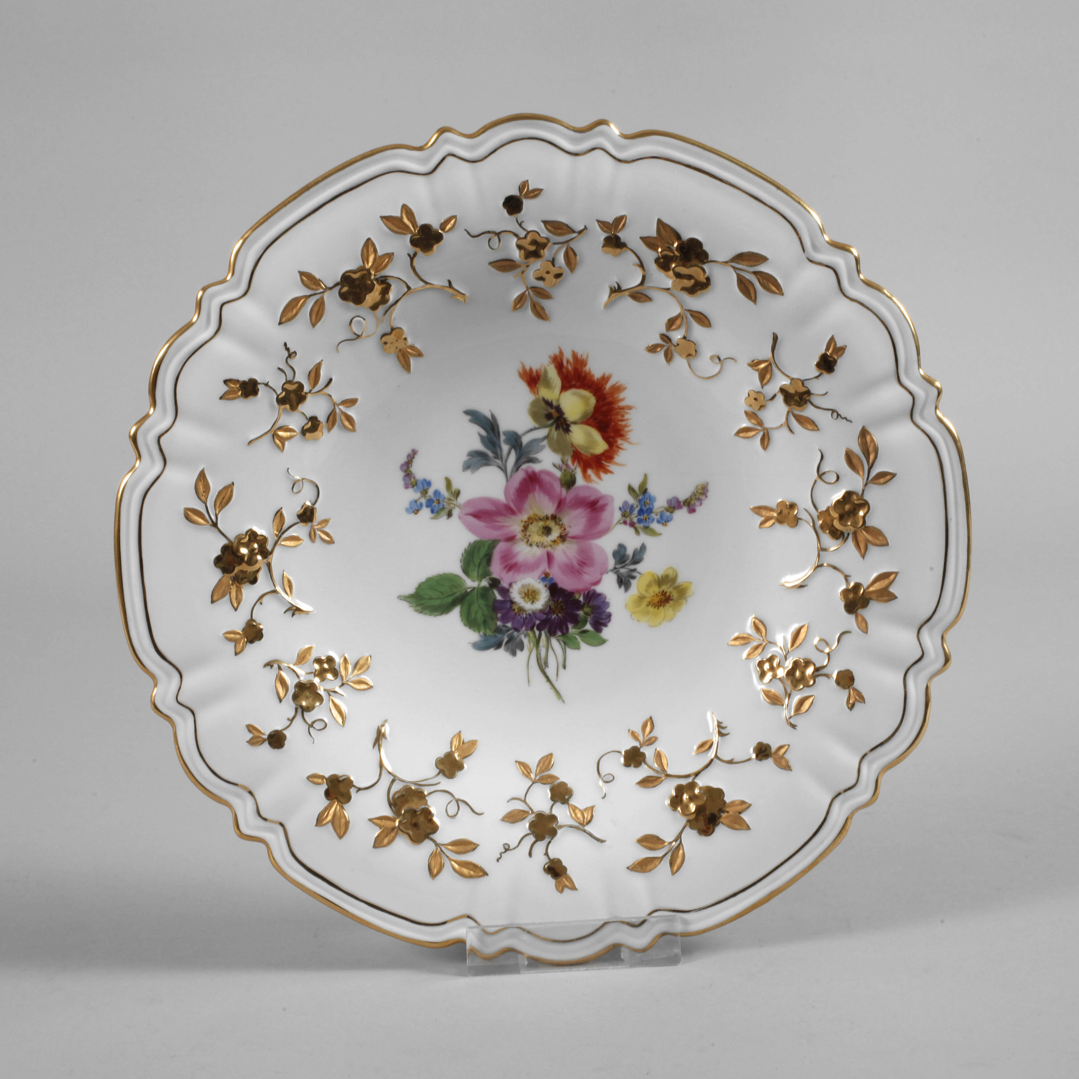 Meissen Prunkschale "Blumenbukett"