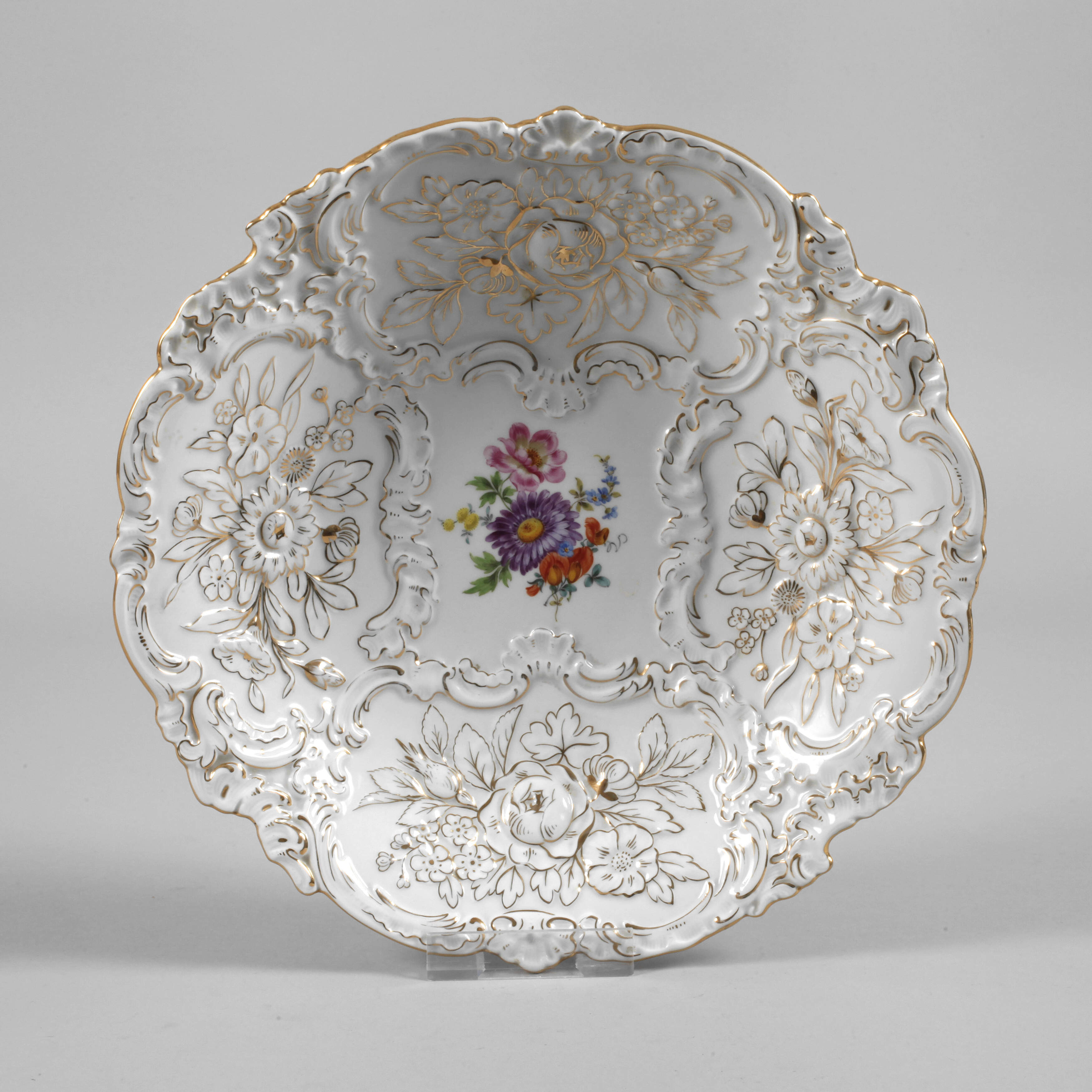 Meissen Prunkschale "Blumenbukett"