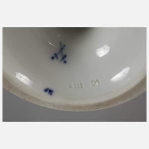 Meissen Schlangenhenkelvase "Blumenbukett"