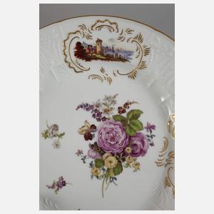 Meissen Wandteller Kauffahrteiszenen