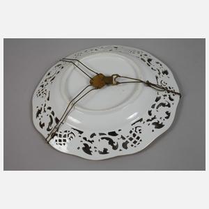 Meissen Zierteller Kauffahrteiszene