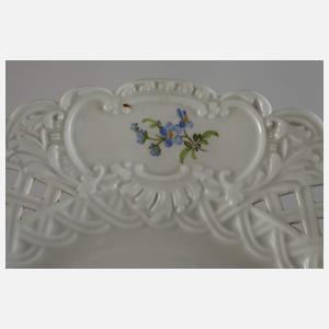 Meissen Durchbruchschale "Vergissmeinnicht"