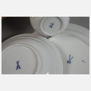 Meissen Gedeck "Rote Rose"