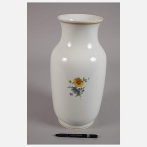 Meissen große Balustervase "Blumenbukett"