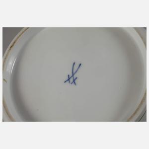 Meissen Balustervase Blumenmalerei