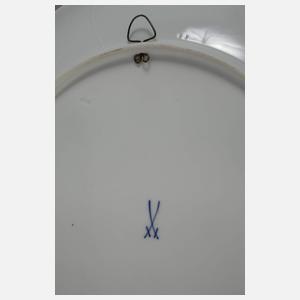 Meissen Wandteller "Grüner Mingdrache"