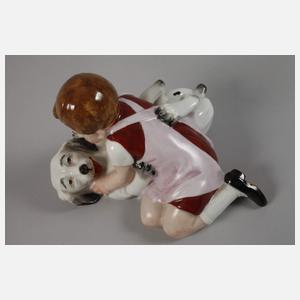 Passau Kind mit Hund