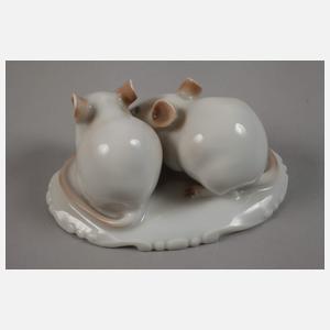 Rosenthal Miniatur ”Mäusepaar”