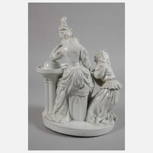 Rudolstadt Rokokodame mit Bettlerin