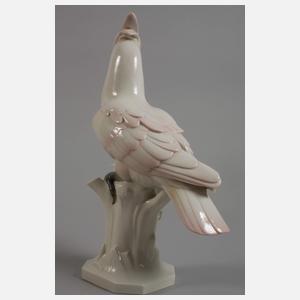 Schwarzburger Werkstätten "Haubenpapagei"