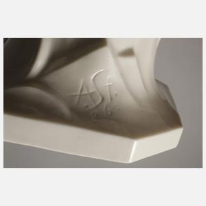 Schwarzburger Werkstätten "Haubenpapagei"