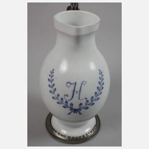 Thüringen Weinkrug mit Zinnmontierung