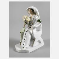 Volkstedt Modedame Jugendstil111