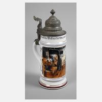 Innungskrug der Hufschmiede111