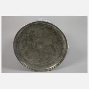 Übergroßer Berliner Fayencewalzenkrug