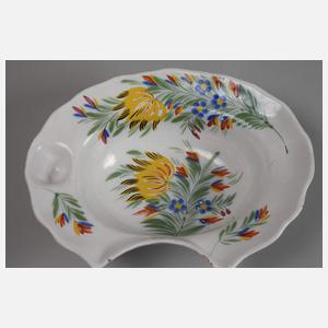 Rasierschale Fayence