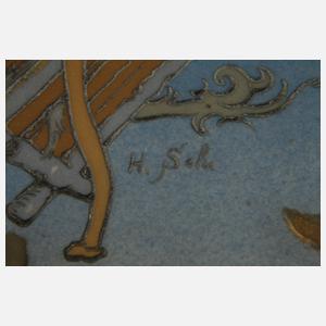 Villeroy & Boch Wandteller Papageno