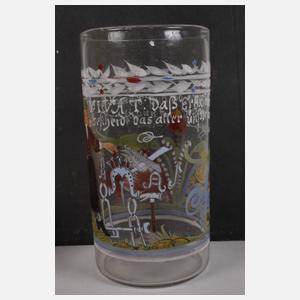 Zunftbecher eines Hufschmiedes