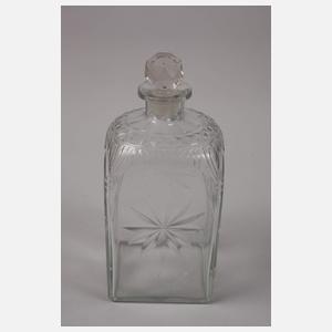 Drei Biedermeierflakons