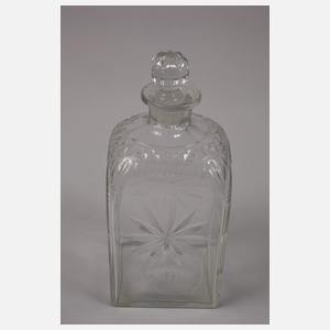 Drei Biedermeierflakons