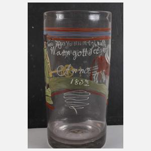 Großes sächsisches Spruchglas