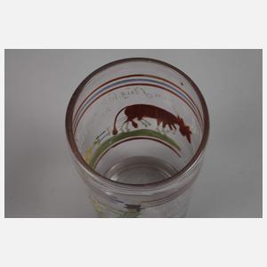 Großes sächsisches Spruchglas