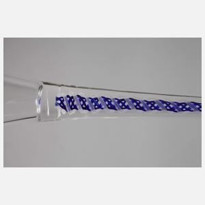 Drei Likörgläser mit Spiralfaden