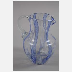 Fünf Teile Lauschaer Fadenglas