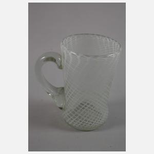 Fünf Teile Lauschaer Fadenglas