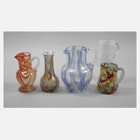 Fünf Teile Lauschaer Fadenglas111